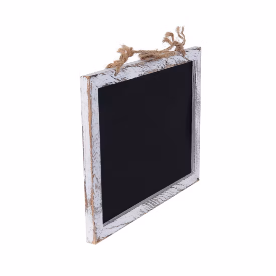 Shabby Chic Holzrahmen Wandbehang Rustikale Holztafel