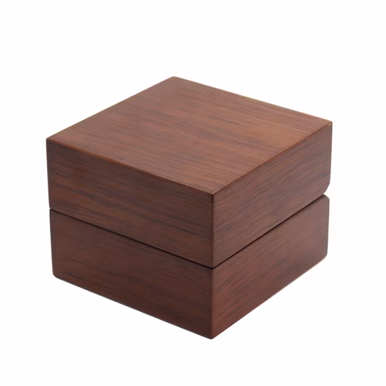 OEM Hochwertige, luxuriöse, maßgeschneiderte schwarze Uhrenbox aus Holz, die Uhrenboxen und -etuis verpackt